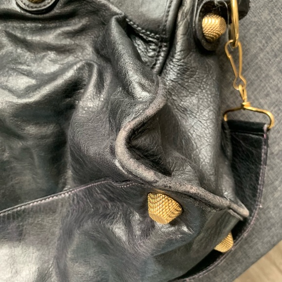 SOLD! Authentic Balenciaga City Bag x gold hardware x vintage - Picture 6 of 12